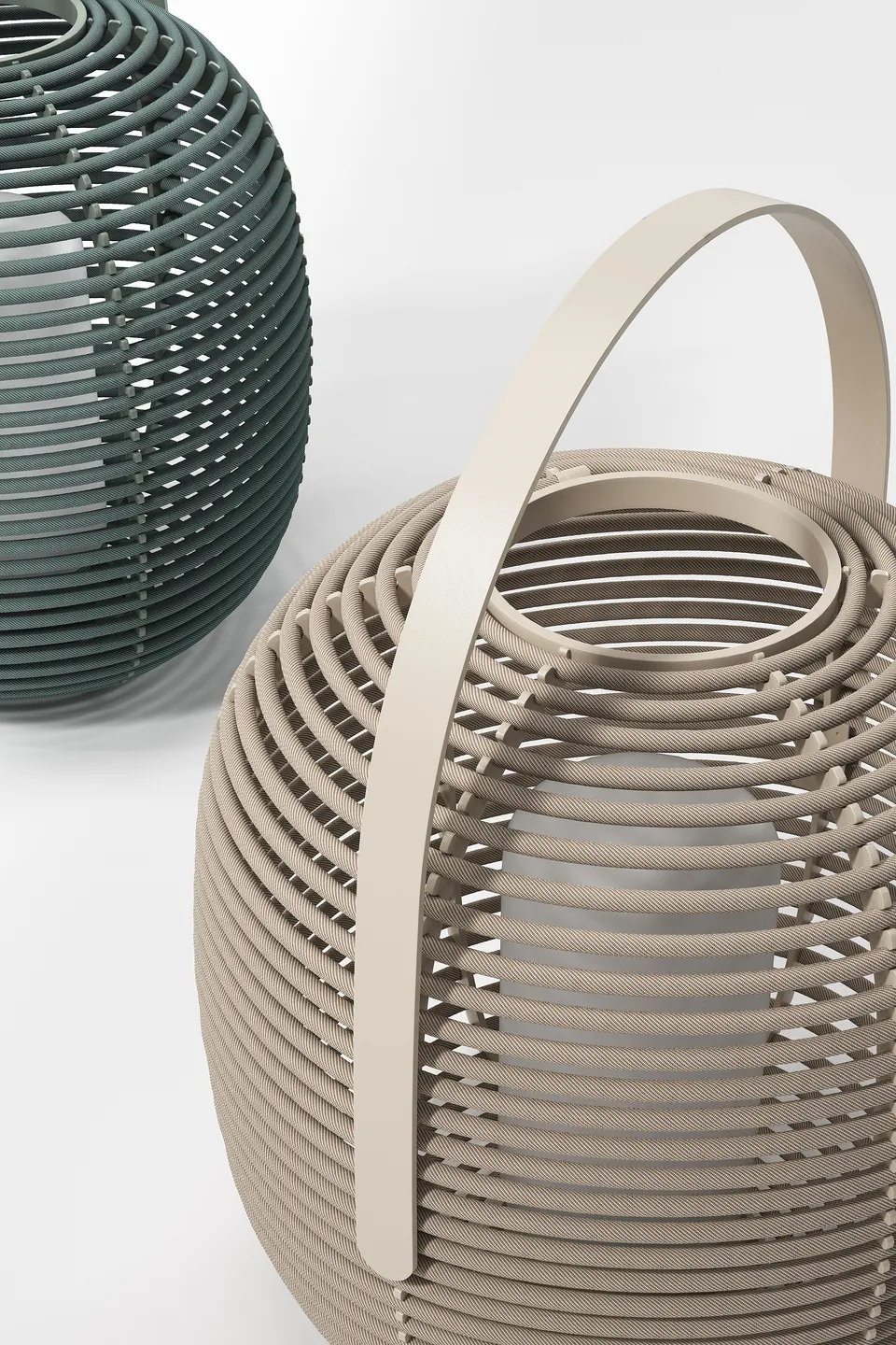 Kettal Bela outdoor furniture in use, catalog photograph