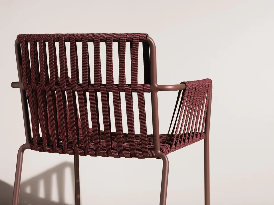 Kettal Net rope and aluminum chairs